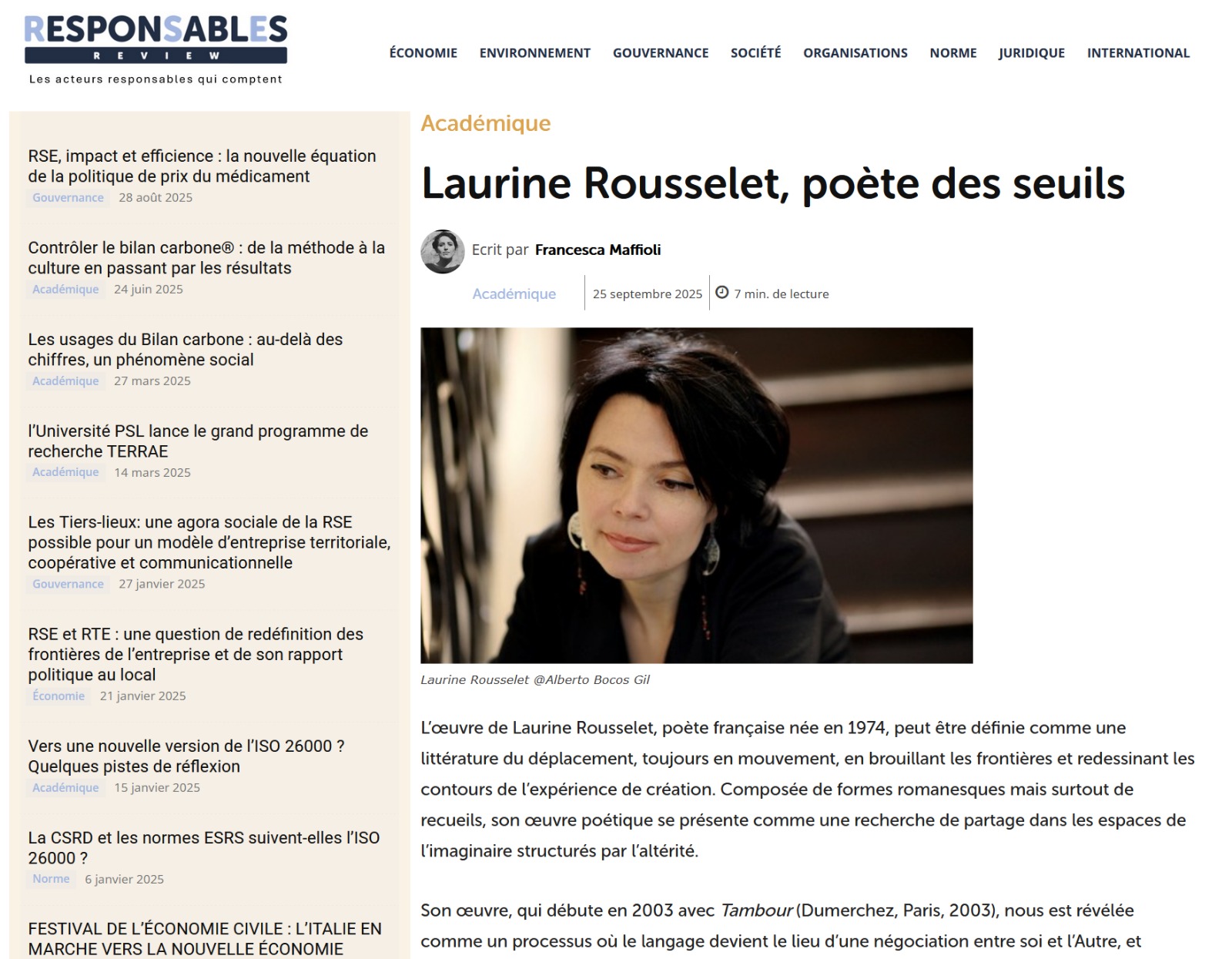 Revue de presse Laurine Revue de presse Laurine