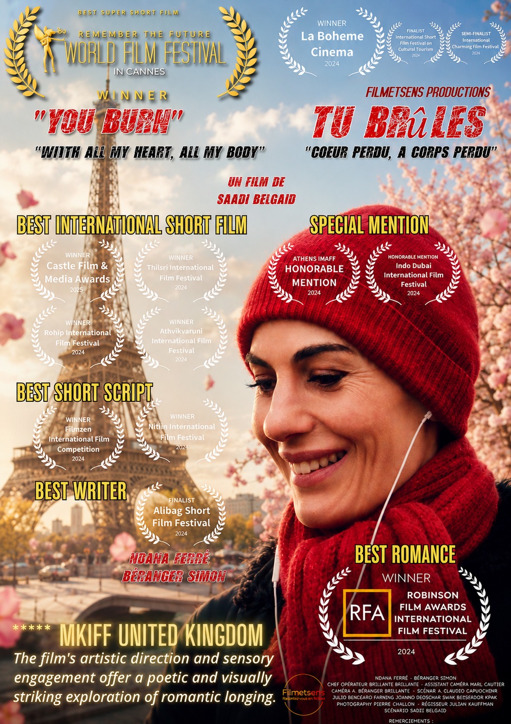 Tu brules affiche